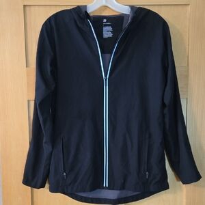 All in Motion Black Kids Windbreaker Jacket